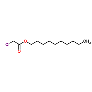 Decyl 2-chloroacetate Structure,6974-05-6Structure