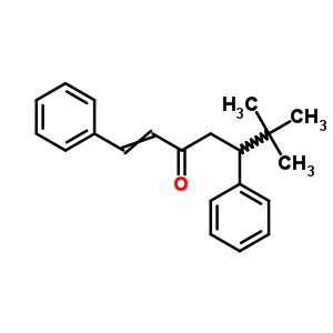 6,6-Dimethyl-1,5-diphenyl-hept-1-en-3-one Structure,6975-07-1Structure