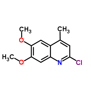 2-Chloro-6,7-dimethoxy-4-methylquinoline Structure,697793-63-8Structure