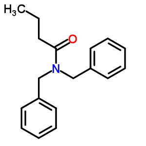 Butanamide, n,n-bis (phenylmethyl)- Structure,69833-22-3Structure