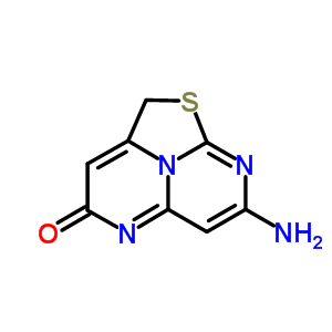 7-Imino-5,7-dihydro-1-thia-5,8,8b-triazaacenaphthylen-4(2h)-one Structure,69836-19-7Structure