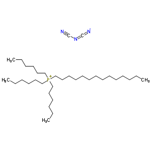 Trihexyltetradecylphosphonium dicyanamide Structure,701921-71-3Structure