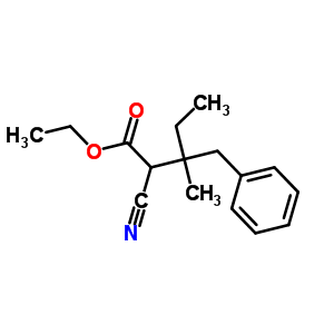 Ethyl 3-benzyl-2-cyano-3-methylpentanoate Structure,70289-04-2Structure