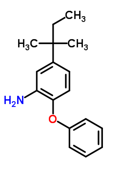 5-(2-Methylbutan-2-yl)-2-phenoxy-aniline Structure,70289-36-0Structure