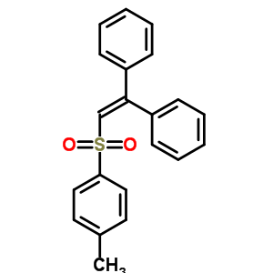 1-[(2,2-二苯基乙烯)磺酰基]-4-甲基-苯结构式_70312-74-2结构式