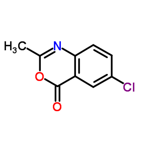 6-Chloro-2-methyl-4-oxo-4h-3,1-benzoxazine Structure,7033-50-3Structure