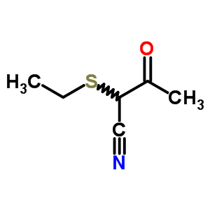 Butanenitrile, 2-(ethylthio)-3-oxo-(9ci)Structure,70360-76-8Structure Butanenitrile, 2-(ethylthio)-3-oxo-(9ci) Structure,70360-76-8Structure
