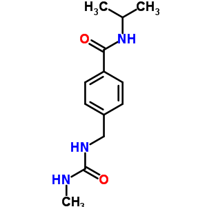 4-[(Methylcarbamoylamino)methyl]-n-propan-2-yl-benzamide Structure,70379-99-6Structure