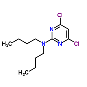 4,6-二氯嘧啶-2-胺结构式_7038-65-5结构式