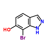 1H-indazol-6-ol, 7-bromo- Structure,705927-37-3Structure