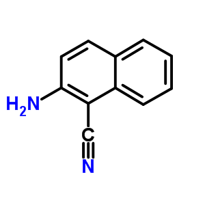 (9ci)-2-氨基-1-萘甲腈结构式_7066-13-9结构式