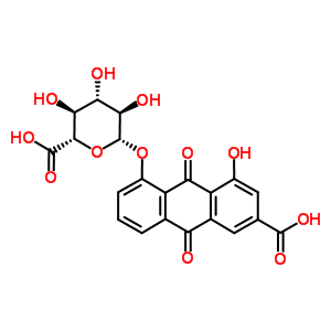 Rhein 8-beta-D-Glucuronide Structure,70793-10-1Structure