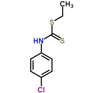 N-(4-chlorophenyl)-1-ethylsulfanyl-methanethioamide Structure,709-88-6Structure