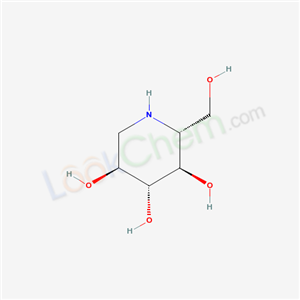 1-Deoxynojirimycin Structure,70956-02-4Structure