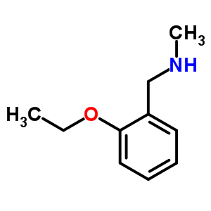 Benzenemethanamine, 2-ethoxy-n-methyl-(9ci) Structure,709651-39-8Structure