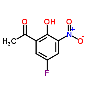 5-氟-2-羟基-3-硝基苯乙酮结构式_70978-39-1结构式