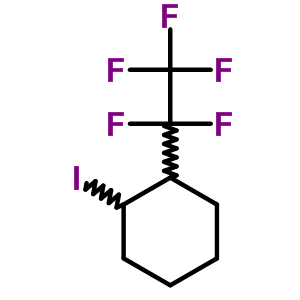 1-碘-2-(五氟乙基)环己烷 (E/Z)结构式_711-17-1结构式