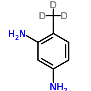 2,4-二氨基甲苯-D3结构式_71111-08-5结构式