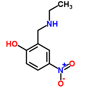 2-[(Ethylamino)methyl]-4-nitrophenol Structure,71130-60-4Structure