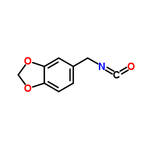 5-(Isocyanatomethyl)-1,3-benzodioxole Structure,71217-46-4Structure