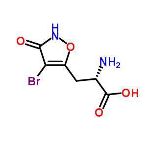 (Rs)-4-溴高鹅膏蕈氨酸结构式_71366-32-0结构式