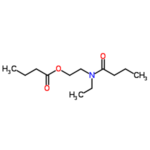 Butanoic acid,2-[ethyl(1-oxobutyl)amino]ethyl ester Structure,7144-74-3Structure