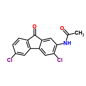 N-(3,6-dichloro-9-oxo-fluoren-2-yl)acetamide Structure,7145-81-5Structure