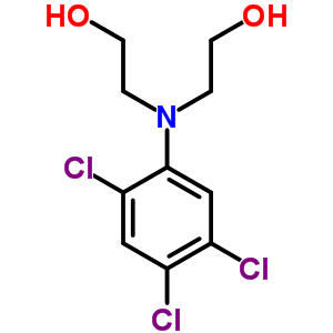 Ethanol, 2,2-((2,4,5-trichlorophenyl)imino)bis- Structure,7145-83-7Structure