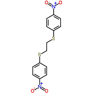 Benzene,1,1-[1,2-ethanediylbis(thio)]bis[4-nitro-(9ci) Structure,71532-93-9Structure