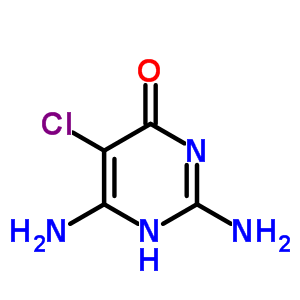 2,6-Diamino-5-chloropyrimidin-4-ol Structure,71552-22-2Structure