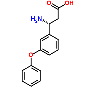 (R)-3-(3-苯氧基苯基)-beta-丙氨酸结构式_715653-77-3结构式