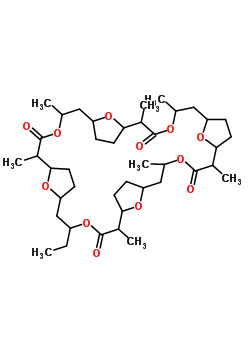 单活菌素结构式_7182-54-9结构式