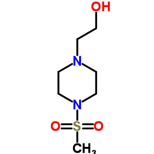 1-(2-Hydroxyethyl)-4-methanesulfonylpiperazine Structure,72388-13-7Structure