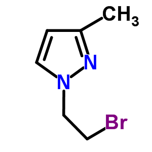 1-(2-Bromoethyl)-3-methyl-1h-pyrazole Structure,724704-85-2Structure