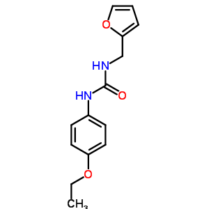 3-(4-Ethoxyphenyl)-1-(2-furylmethyl)urea Structure,7249-67-4Structure