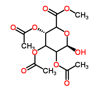 Methyl 2,3,4-tri-o-acetyl-alpha-d-glucopyranuronate Structure,72692-06-9Structure