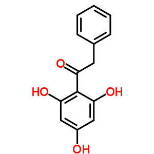 2,4,6-Trihydroxy phenyl benzyl ketone Structure,727-71-9Structure