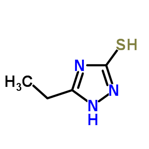 3H-1,2,4-triazole-3-thione,5-ethyl-1,2-dihydro-(9ci) Structure,7271-45-6Structure