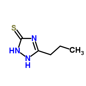 3H-1,2,4-triazole-3-thione,1,2-dihydro-5-propyl-(9ci) Structure,7271-46-7Structure