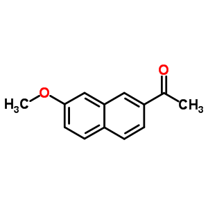 1-(7-甲氧基-2-萘)-乙酮结构式_72775-28-1结构式