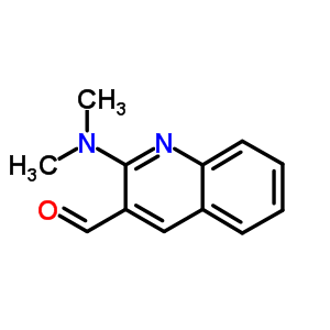 2-(Dimethylamino)-3-Quinolinecarbaldehyde Structure,728035-61-8Structure