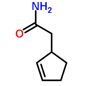 2-(2-Cyclopenten-1-yl)acetamide Structure,72845-09-1Structure