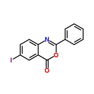 6-碘-2-苯基-4H-苯并[d][1,3]噁嗪-4-酮结构式_72875-83-3结构式