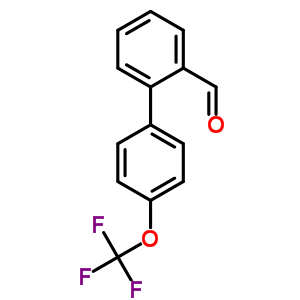 4-Trifluoromethoxy-biphenyl-2-carbaldehyde Structure,728919-13-9Structure