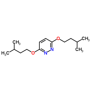 3,6-Bis(3-methylbutoxy)pyridazine Structure,730-41-6Structure