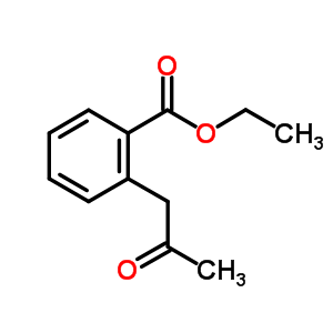 2-(2-Oxo-propyl)-benzoic acid ethyl ester Structure,73013-47-5Structure