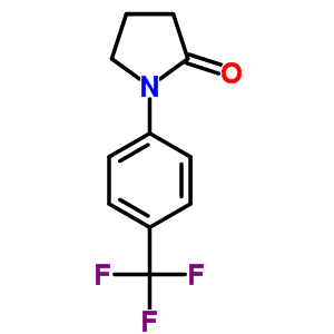 1-[4-(Trifluoromethyl)phenyl]-2-pyrrolidinone Structure,73081-88-6Structure