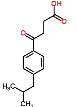 3-(4-Isobutylbenzoyl)propionic acid Structure,73120-67-9Structure