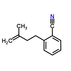 2-(3-Methylbut-3-en-1-yl)benzonitrile Structure,731772-68-2Structure