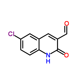 6-Chloro-2-hydroxyquinoline-3-carbaldehyde Structure,73568-44-2Structure